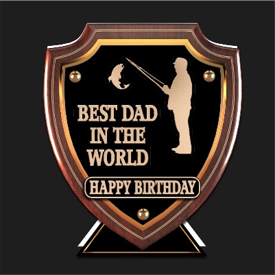 7 Badge Plaque Images with 7 Finnials. by Hilary Hallas