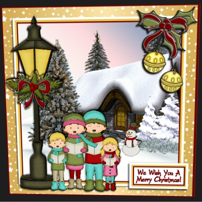 Christmas Cottage Papers by Hilary Hallas