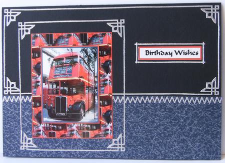 London Bus by Hilary Hallas