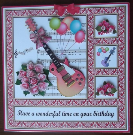 FLOWERS AND MUSIC by Hilda Mullinger