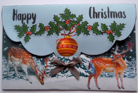 CHRISTMAS MONEY WALLET FOR THE BOYS by Hilda Mullinger