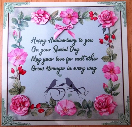 Happy Anniversary by Hilda Mullinger