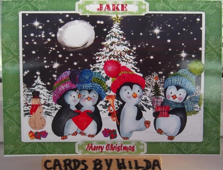 PENGUIN CHRISTMAS PARTY by Hilda Mullinger