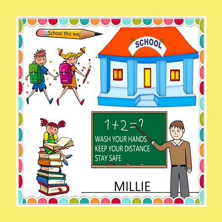 STAY SAFE BACK TO SCHOOL by Hilda Mullinger
