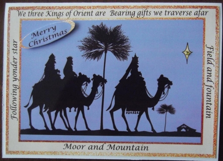 We three Kings of Orient are by Hilda Mullinger