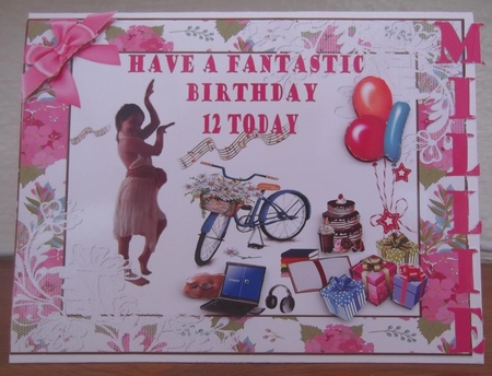 Millie Have a fantastic birthday by Hilda Mullinger