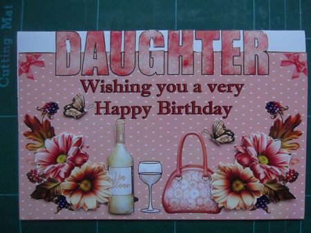 DAUGHTER  OVER THE EDGE BIRTHDAY by Hilda Mullinger