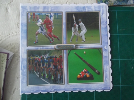 Male Sports Birthday   Dear Partner by Hilda Mullinger