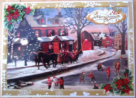 Christmas picture HH1 by Hilda Mullinger