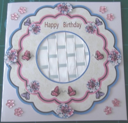 HAPPY BIRTHDAY WEAVING by Hilda Mullinger