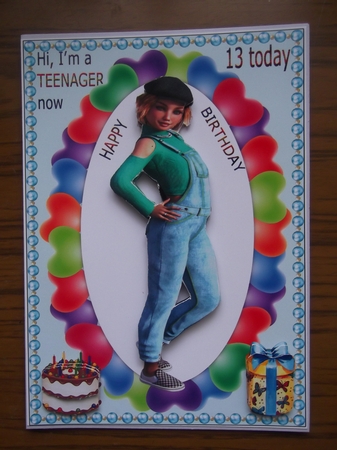 A TEENAGER AT LAST by Hilda Mullinger