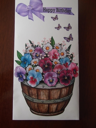 A GARDENERS GIFT VOUCHER WALLET by Hilda Mullinger