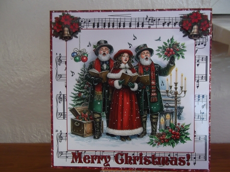 CHRISTMAS SINGERS 1 by Hilda Mullinger