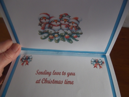 BIRDS SONG AT CHRISTMAS 2 by Hilda Mullinger