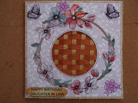 RIBBON WEAVING 1 by Hilda Mullinger