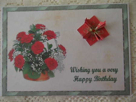 BIRTHDAY TEABAG FOLDING 1A by Hilda Mullinger
