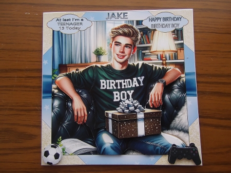AT LAST IM A TEENAGER  JAKE by Hilda Mullinger