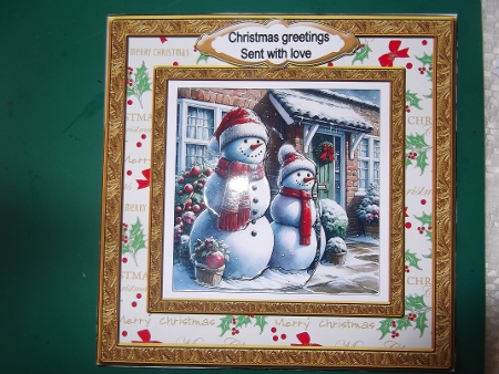 MR. SNOW AND FRIEND 2 by Hilda Mullinger