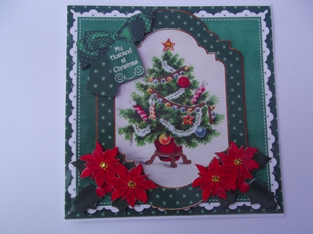 Green Tree My Husband 6in Christmas Step by Step by Hilda Mullinger