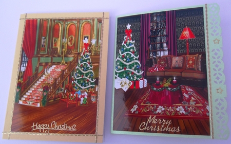 A Victorian Christmas Toppers 1 by Hilda Mullinger