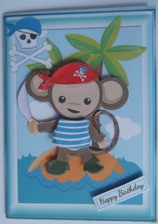 Little Monkey Pirate  by Hilda Mullinger
