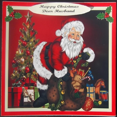 Christmas Santa by Hilda Mullinger