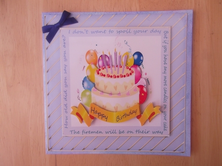 Happy Birthday with verse by Hilda Mullinger
