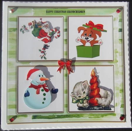 CHRISTMAS WINDOWS GRANDCHILDREN by Hilda Mullinger