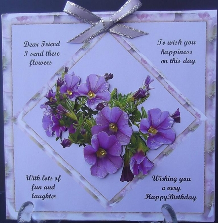 Birthday flowers by Hilda Mullinger