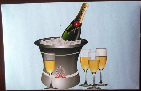 Birthday envelope 1 by Hilda Mullinger