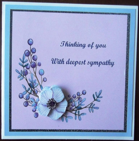 Sympathy Thinking of you by Hilda Mullinger