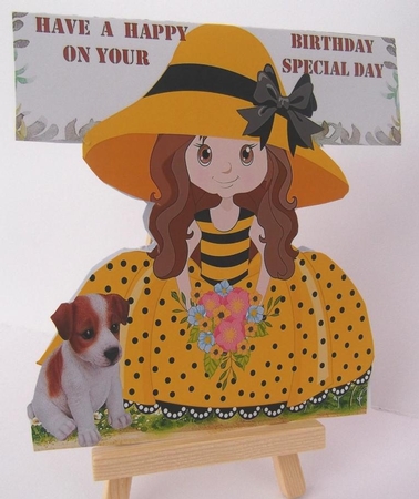 ADORABLE IN YELLOW by Hilda Mullinger