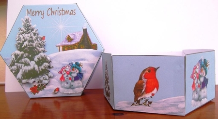 CHRISTMAS GIFT BOX by Hilda Mullinger