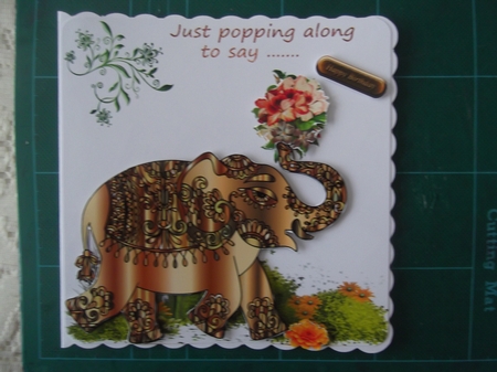 JUST POPPING ALONG TO SAY...... by Hilda Mullinger