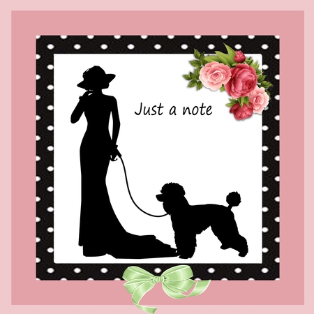 JUST A NOTE FOR DOG LOVERS by Hilda Mullinger