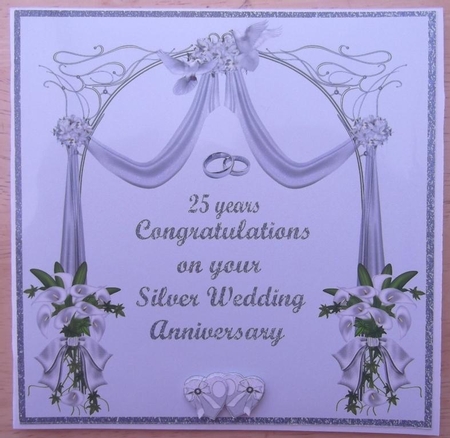 25th Wedding Anniversary by Hilda Mullinger
