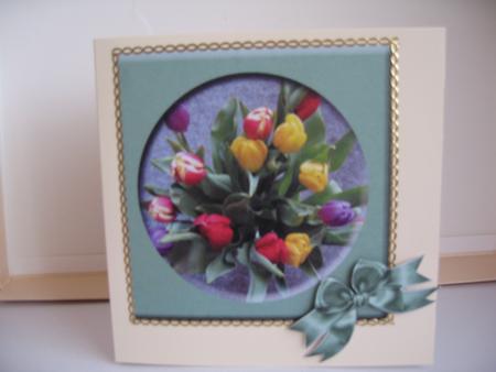 Tulip Toppers & Bows - Square by Hilda Mullinger