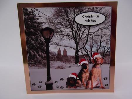Waiting in the Snow for Santa by Hilda Mullinger