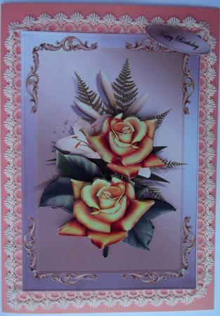 Classic Yellow Roses by Hilda Mullinger