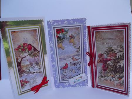 D.l Three Lovely Christmas Cards  by Hilda Mullinger