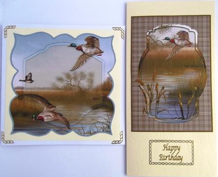 Marshland Bird Plaques by Hilda Mullinger