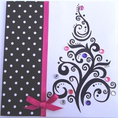 Polka Dots A4 Backing Paper in Black and White by Hilda Mullinger