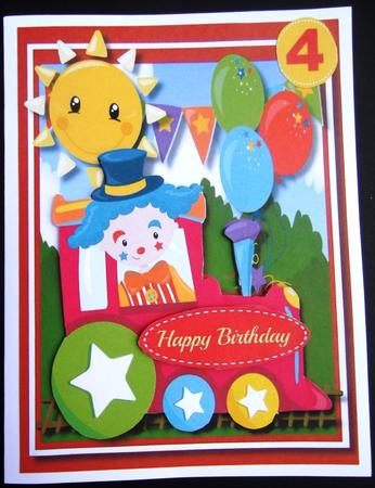 The Clowns Birthday Express by Hilda Mullinger