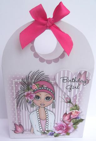 Flapper Emma Gift Bag by Hilda Mullinger