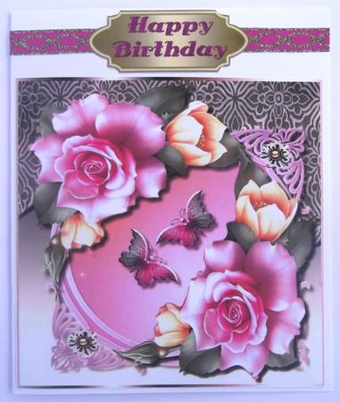 Birthday Captions with Ribbon Set 1 by Hilda Mullinger