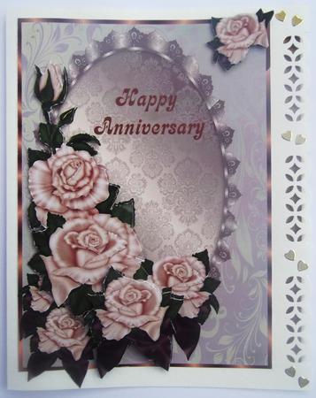 Elegant Anniversary Rose by Hilda Mullinger