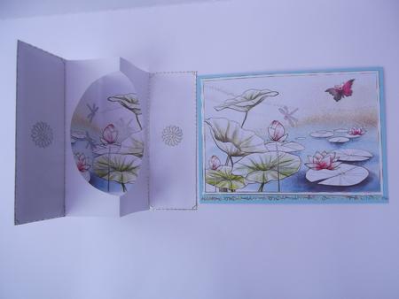 2 A5 Backgrounds for Your Decoupage Ladies & Rubber Stamps by Hilda Mullinger