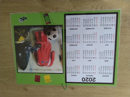 2020 Calendar -  Landscape The Dresssing room by Honorscard Appleby