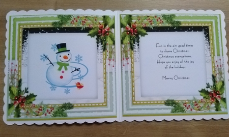 Christmas Pals Blank Inssert by Honorscard Appleby