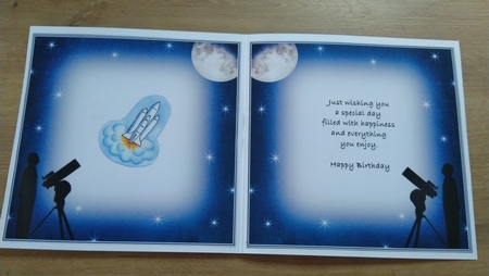 Your Capricorn Stars Blank Insert by Honorscard Appleby
